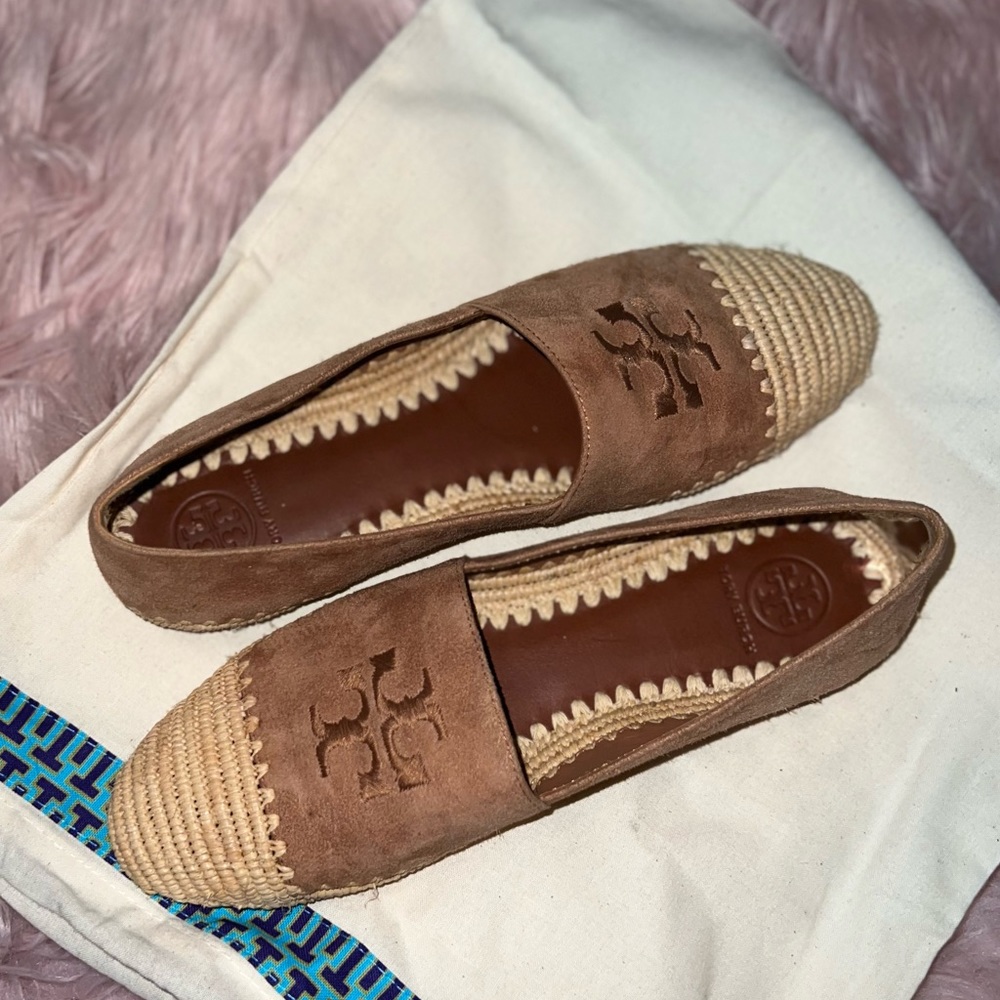 Tory Burch Suede Espadrilles